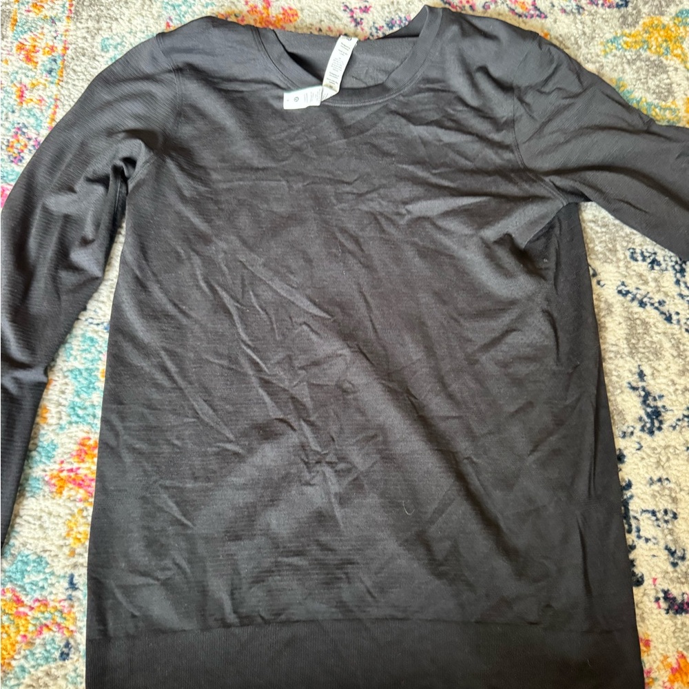 Lululemon Athletica Black Long Sleeve Tee